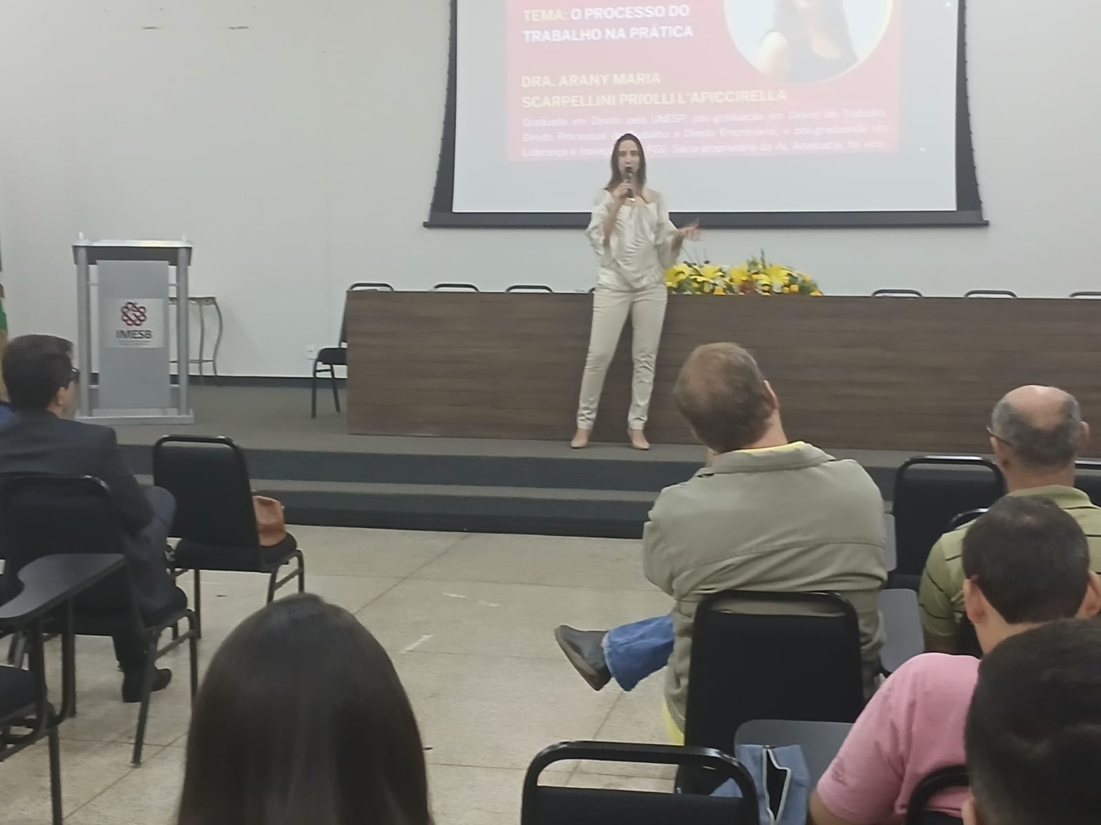 XXI Semana Jurídica | Dra. Arany Maria Scarpellini Priolli L'apiccirella - diurno